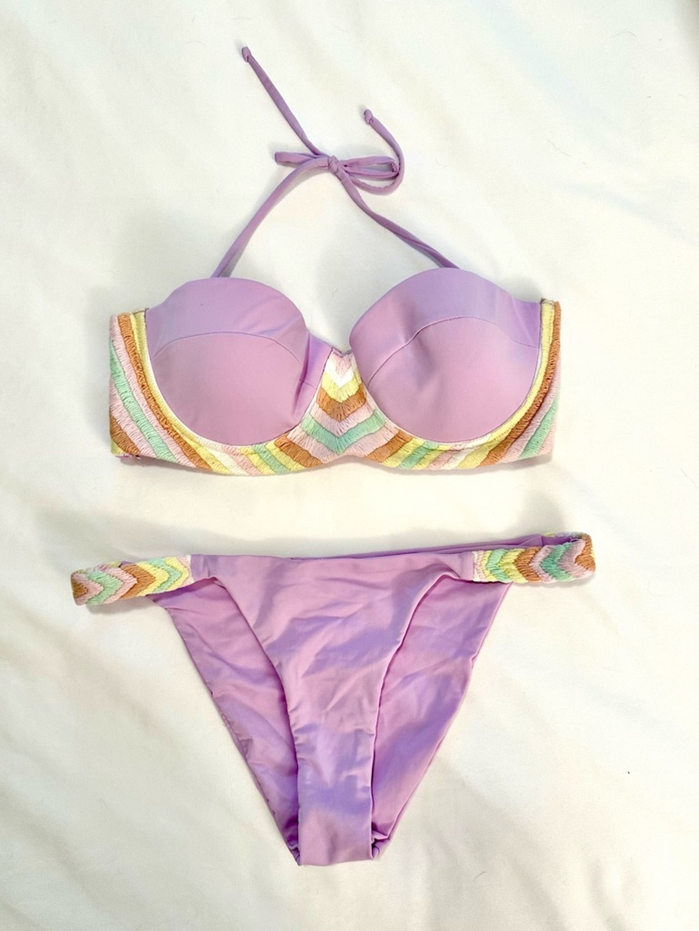 Mara Hoffman Lavender Bikini